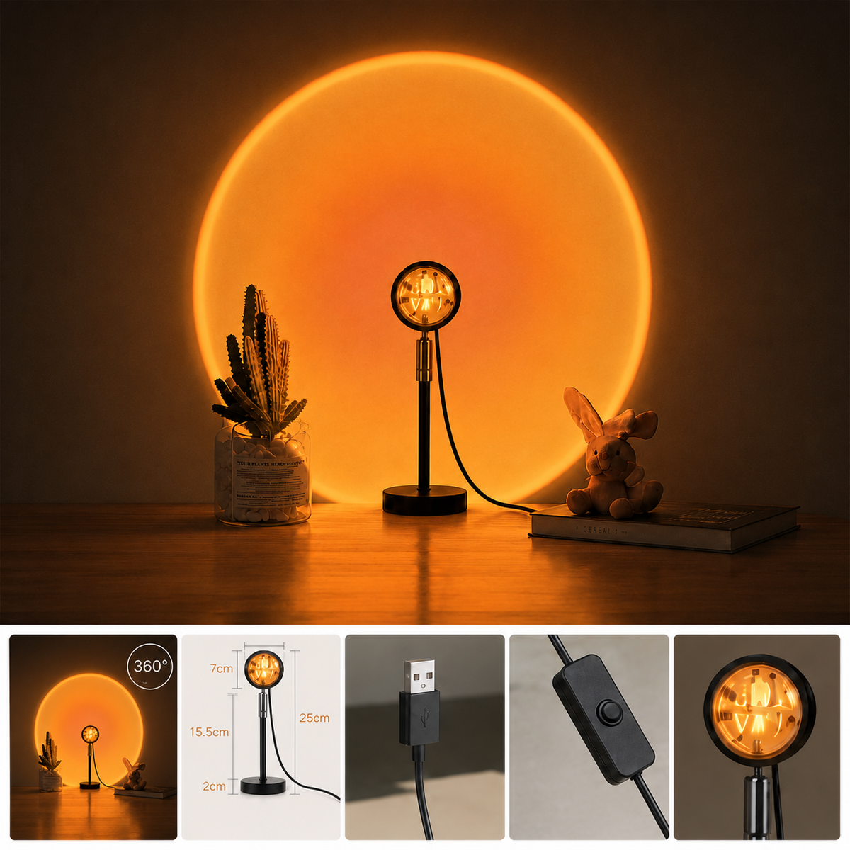 Lumora Sunset Lamp